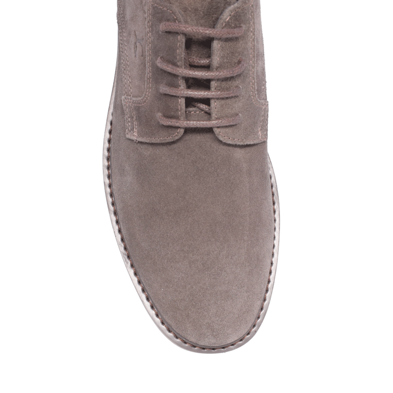 Men's brown suede shoes Luca di Gioia 3856BP004VM