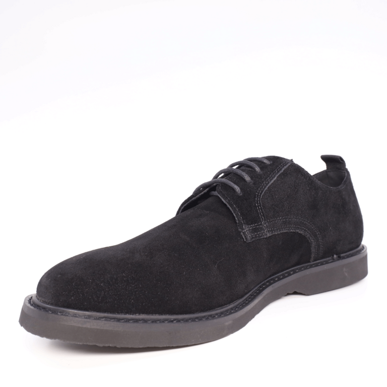 Men's black suede shoes Luca di Gioia 3856BP004VN