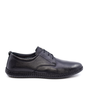 Pantofi bărbati Luca di Gioia negri din piele naturală 2095BP22401N