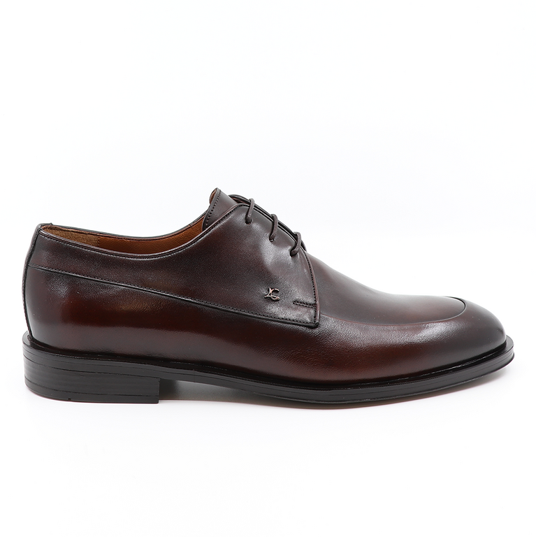 Luca di Gioia men derby shoes in brown leather 3683BP2429M