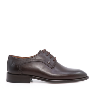 Pantofi derby bărbați Luca di Gioia maro din piele 3684BP6215M