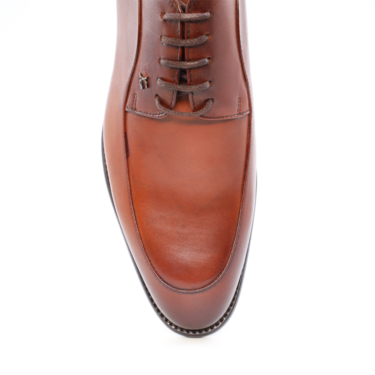 Pantofi derby bărbați Luca di Gioia maro din piele  3685BP1329M