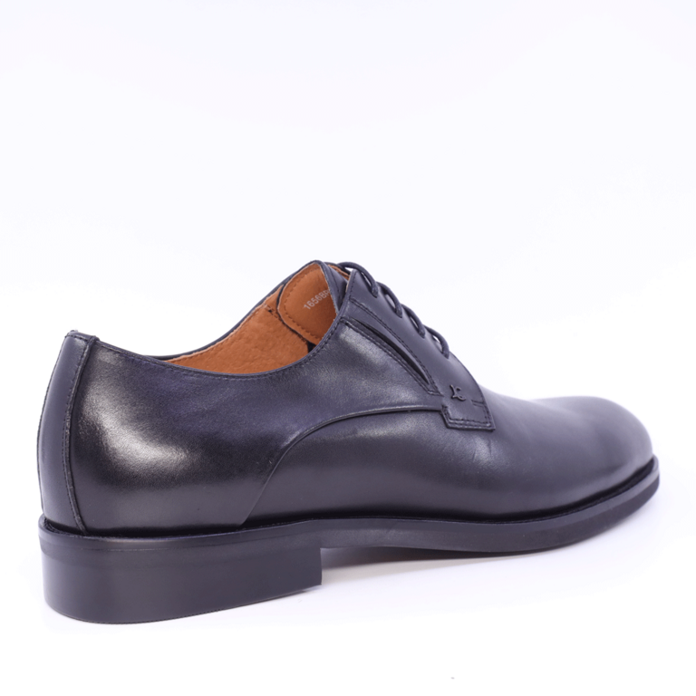 Luca di Gioia men derby shoes in black genuine leather 1656BP221970N