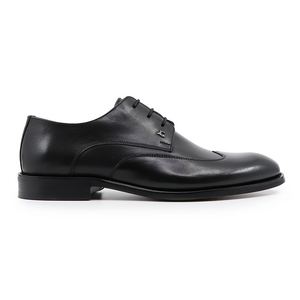 Pantofi derby bărbați Luca di Gioia negri din piele  3683BP3700N