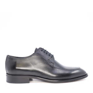 Luca di Gioia men derby shoes in black genuine leather 3685BP1329N