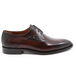 Luca di Gioia men derby shoes in brown genuine leather 3685BP2450M