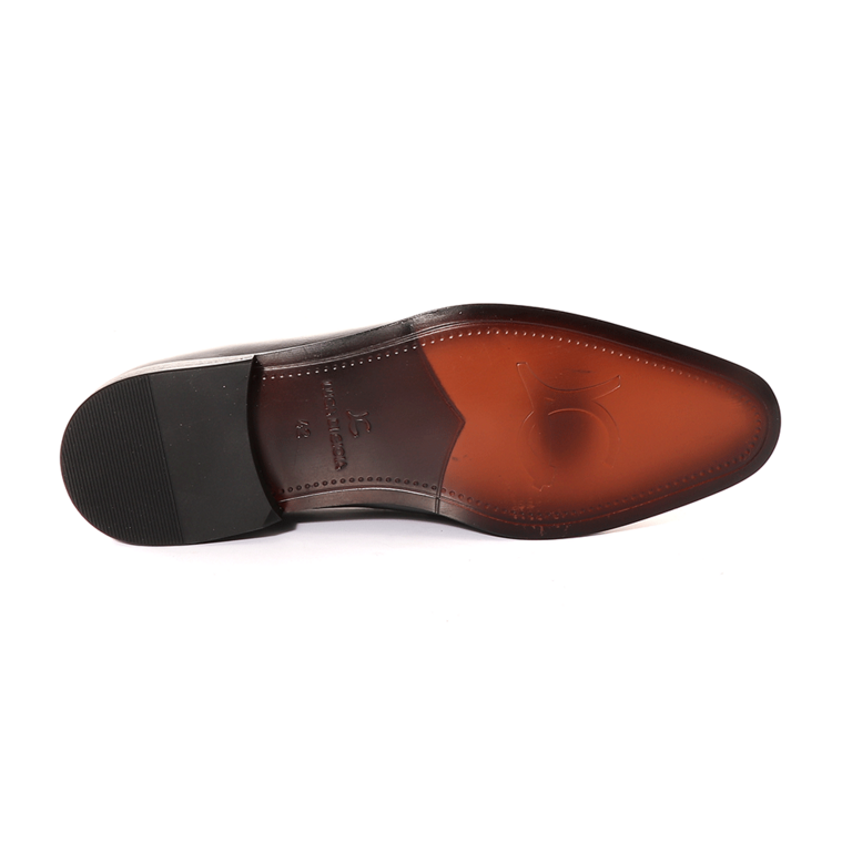 Pantofi loafers bărbați Luca di Gioia negri din piele 3681BP5012N