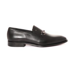 Pantofi loafers bărbați Luca di Gioia negri din piele 3681BP5012N