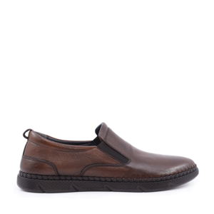 Pantofi stil slip on bărbati Luca di Gioia maro din piele 2095BP23425M