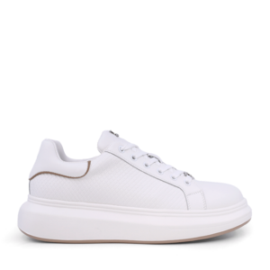 Luca di Gioia men's white leather sneakers 3917BP810A