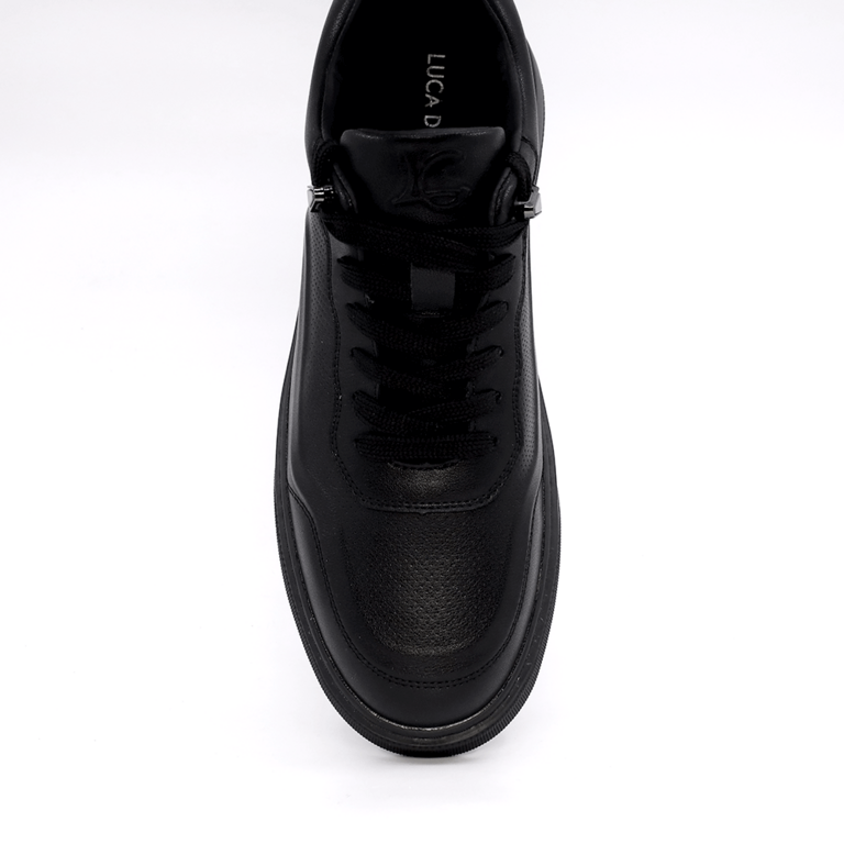 Sneakers de bărbați Luca di Gioia negri din piele 3917BP466N
