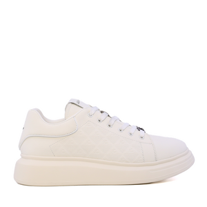 Sneakers  bărbați Luca di Gioia  albi din piele   3911BP853A
