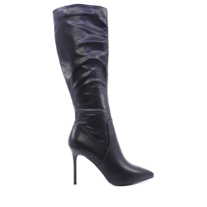 Women black Luca di Gioia boots made of leather and synthetic materials with high heel  3846DC121N