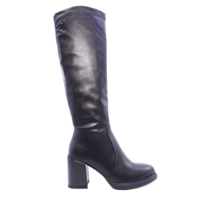 Luca di Gioia black women's boots, made of leather and synthetic material, with medium heel, model 1156DC5363N