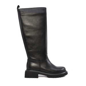 Cizme tip biker femei Luca di Gioia negre din piele naturală 1150DC1310N