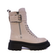 Ghete biker femei Luca di Gioia negre din piele 1292dg4161n