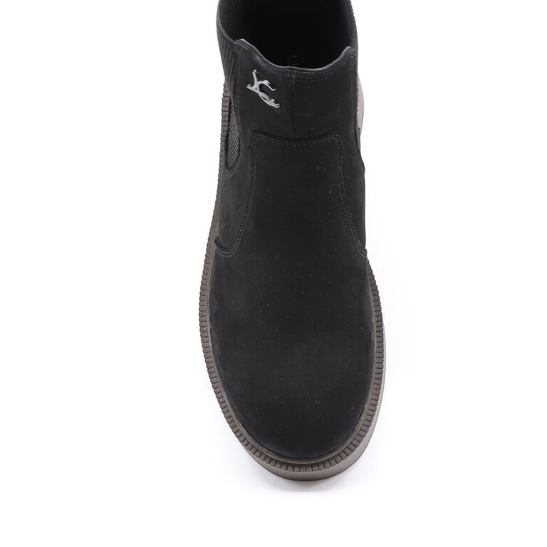 Luca di Gioia women boots in black leather 2302DG71311N