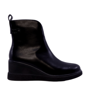 Ghete cu platformă femei Luca di Gioia negre din piele 3842DG030N