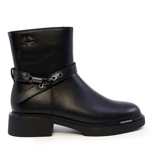 Ghete femei Luca di Gioia negre din piele 1262DG 1106N
