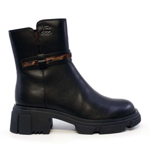 Ghete femei Luca di Gioia negre din piele 1292dg1119n