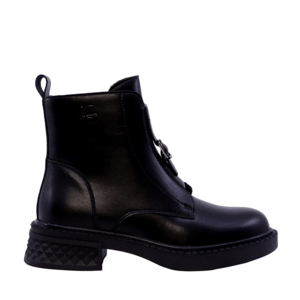 Ghete femei Luca di Gioia negre din piele 3842DG021N