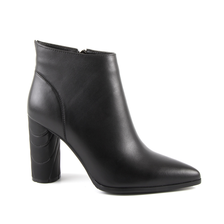 Luca di Gioia Women's Ankle Boots in black napa leather 1150DG9282N