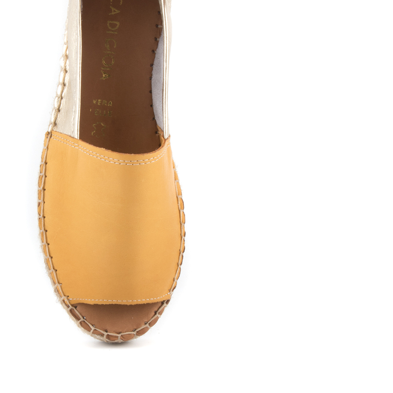 Pantofi femei Luca di Gioia galbeni din piele 2699dd7634g