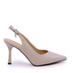 Pantofi slingback femei Luca di Gioia negri din piele întoarsă 1269DD7301VN