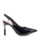 Pantofi stiletto slingback femei Luca di Gioia bej din piele lăcuită 1261DD7074LBE