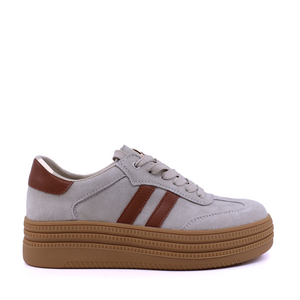 Sneakers femei Luca di Gioia bej din piele 1291DPF6100VBE