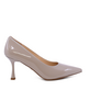 Pantofi stiletto cu toc mediu femei Luca di Gioia negri din lac  1261DP3310LN