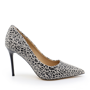 Pantofi stiletto femei Luca di Gioia pirnt leopard din piele cu toc 3845DP108LEO