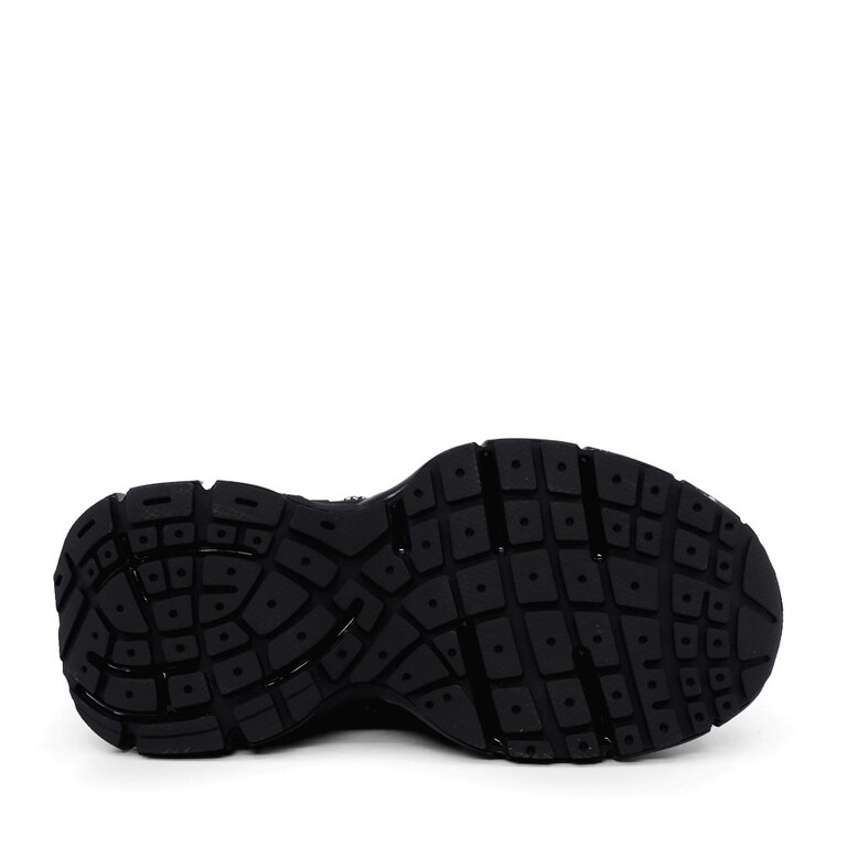 Sneakers chunky femei Luca di Gioia negri din piele și textil  3847DP700N