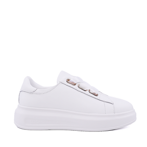 Luca di Gioia women's white leather sneakers 3847DP480A