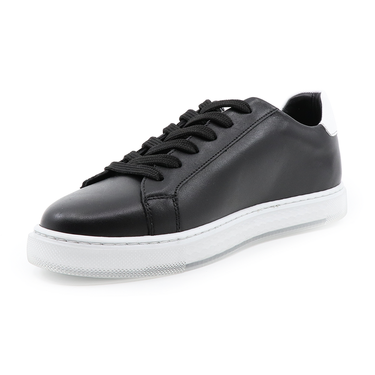 Luca di Gioia women sneakers in black leather 3293DP2209N
