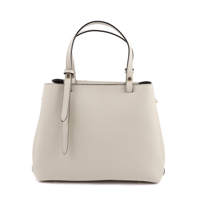 Women's Luca di Gioia beige leather tote bag 1445POSP2238BE