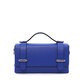 Poșetă mini crossbody femei Luca di Gioia albastru azur  din piele  144posp3578az