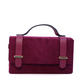 Poșetă mini crossbody femei Luca di Gioia gri din piele întoarsă   144posp3644vgr