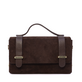 Poșetă mini crossbody femei Luca di Gioia gri din piele întoarsă   144posp3644vgr