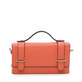 Poșetă mini crossbody femei Luca di Gioia albastru azur  din piele  144posp3578az