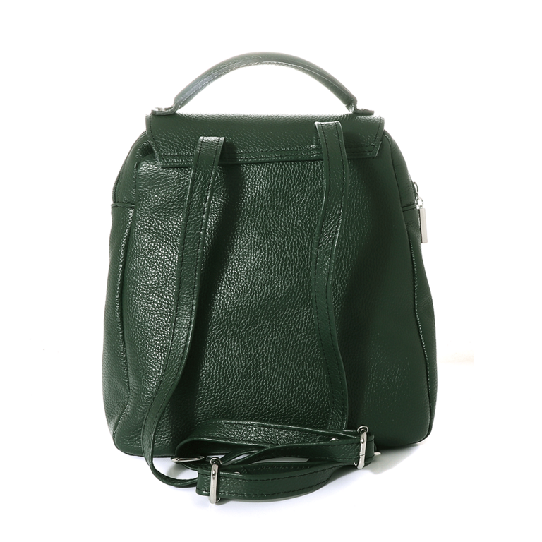 Luca di Gioia women's backpack in green leather 1902RUCP2228V