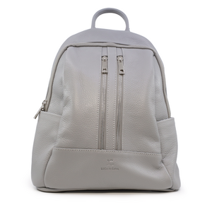 Luca di Gioia backpack in gray genuine leather 2455RUCP23055GR