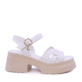 Sandale chunky femei Luca di Gioia cognac din piele 1299DS1561CO