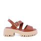 Sandale chunky femei Luca di Gioia negre din piele 1299DS1621N