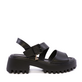 Sandale chunky femei Luca di Gioia cognac din piele 1299DS1621CO
