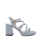 Women's Luca di Gioia lila leather heeled and platform sandals 1267DS4410LI