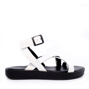 Women sandals Luca di Gioia white genuine leather 2505DS2022A