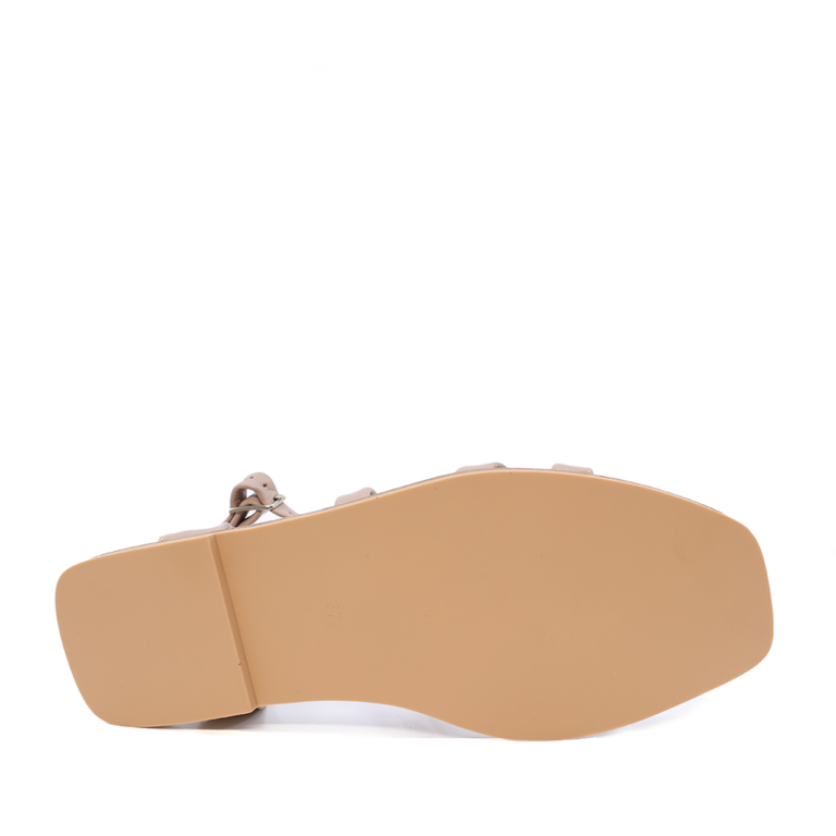 Sandale femei Luca di Gioia taupe din piele 2505DS3480TA