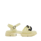 Luca di Gioia women's white leather sandals 1297DS6100A