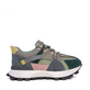 Sneakers chunky femei Luca di Gioia albi din piele întoarsă 1299DP3610VA